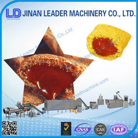 SS 304 Stainless Steel Grain Corn Puff Snack Popping Makanan Mesin 380V 50Hz