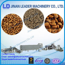 Cat Fish Pet Food Processing Jalur Industri Twin Screw Extruder 500kg / h
