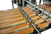 Stainelss Baja Terbuat Automatic Swiss Roll Line Produksi Kue