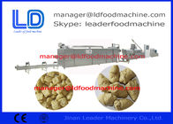 Kacang Meal / Soybean Meal Line Produksi Makanan, Soya Nugget Mesin 150kg / h 500kg / h