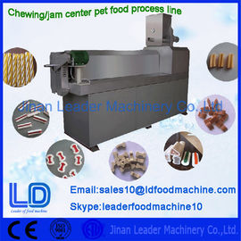 380V 50Hz Mengunyah Jam Pusat Pet Food Processing Baris Food Grade