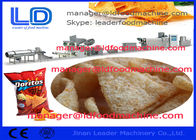Fried Lapangan Doritos Corn Chips Membuat Mesin, 220kg / h Extruded Snacks Mesin