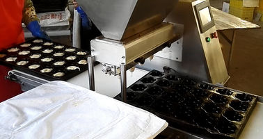 Chocolate Filling Produksi Kue Jalur Peralatan Industri Makanan Mesin
