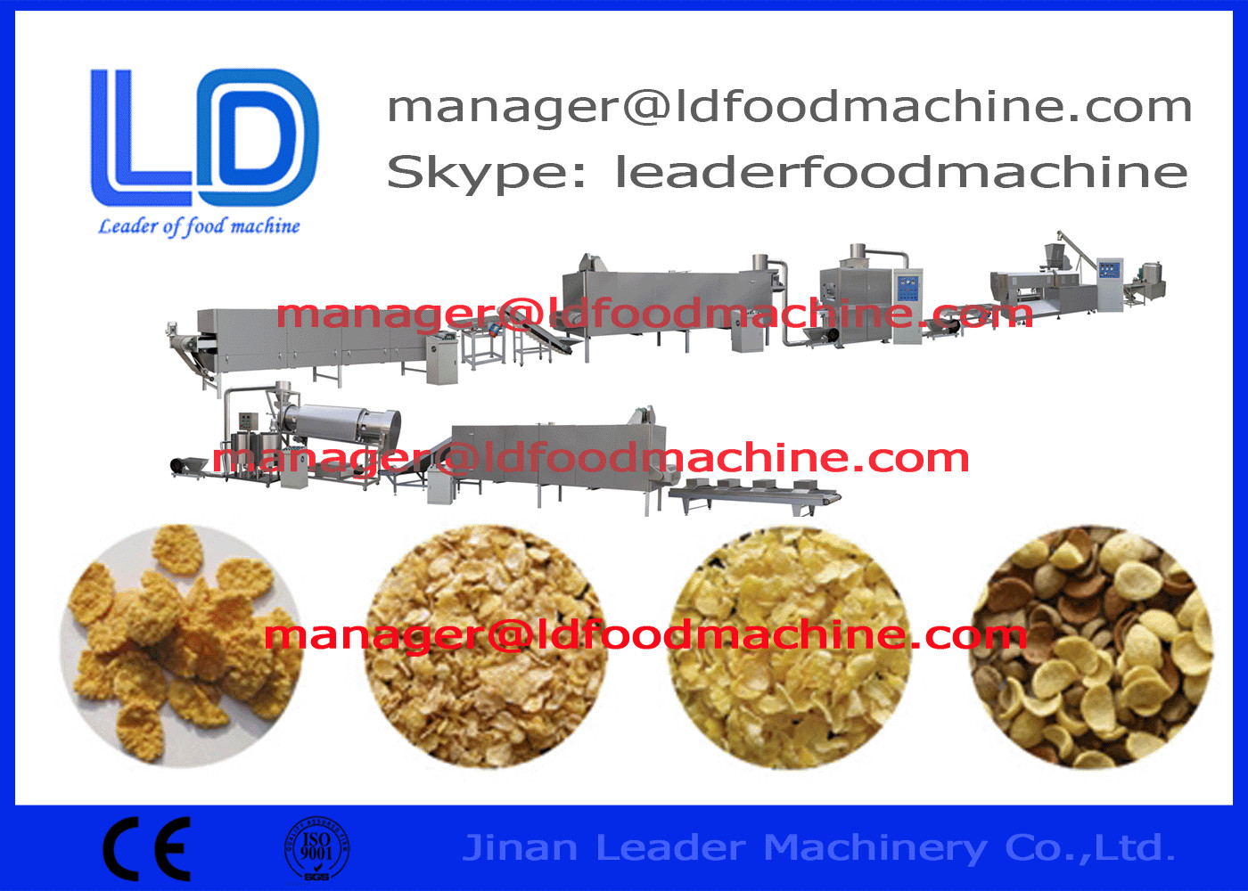 Otomatis Corn Flakes Membuat Mesin
