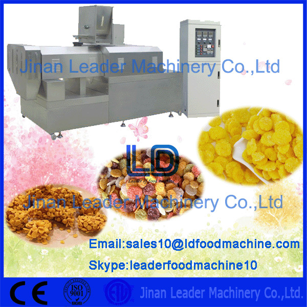 Sarapan Sereal Corn Flakes Membuat Mesin Extruded Pengolahan Jalur