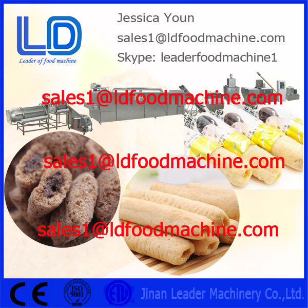 2014 New Otomatis sereal camilan Inti Mengisi Snacks Makanan Pengolahan Jalur Baking roti beras / cracker